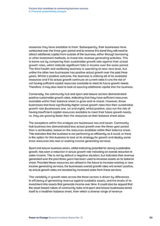 Factors that contribute to community business success 5. Financial sustainability analysis